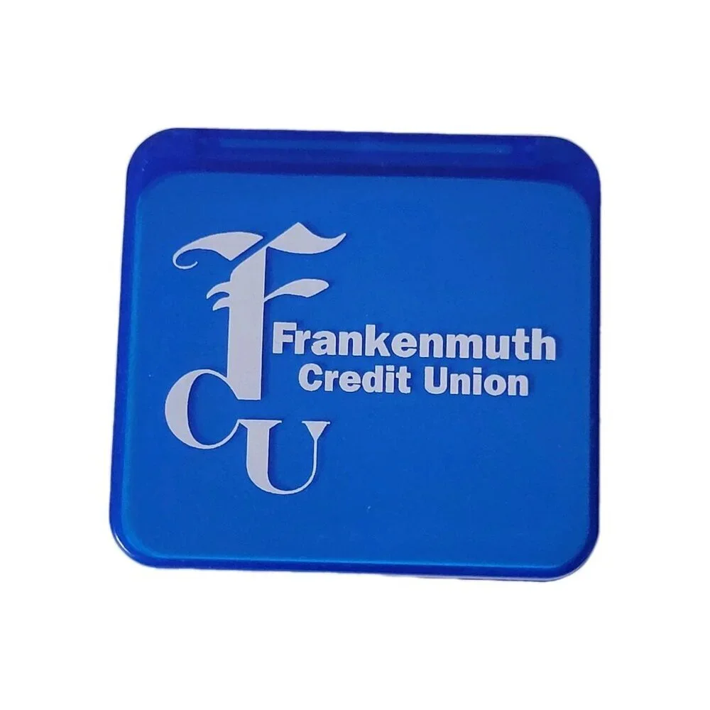 Frankenmuth Credit Union Portable Double Mirror Folding 2 3/4